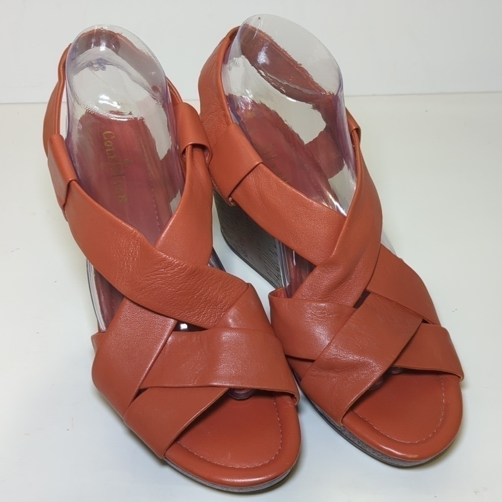 Cole Haan Air Dinah wedge sandals womans size 9.5